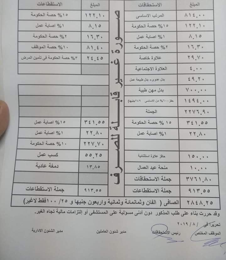 مرتبات الأطباء