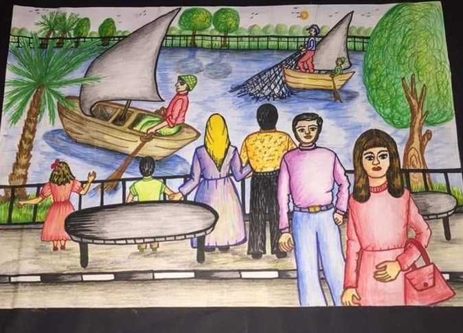 رسومات ندي علام الفتاة ذوي الاحتياجات الخاصة