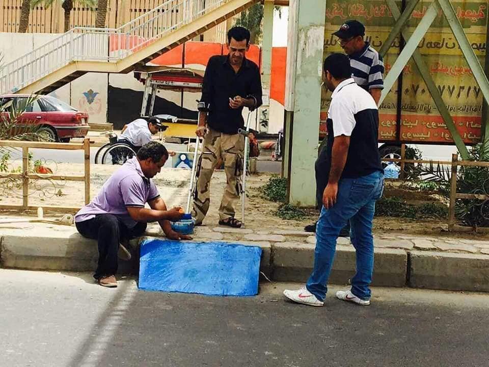 للتيسير على ذوي الهمم .. إنشاء ممرات بشارع العاشر من رمضان بمدينة القصير