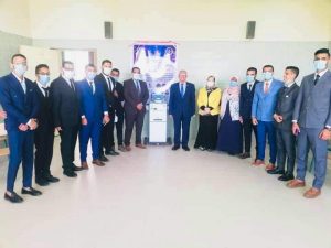 طلاب المنيا يبتكرون ربوت لمساعدة ذوي الإعاقة على صعود السلم