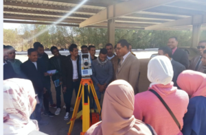 القوى العاملة: تدريب خريجي التدريب المهني علي مهنة المساحة